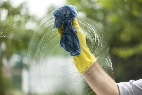 Bow cleaner wipe used on an archery riser